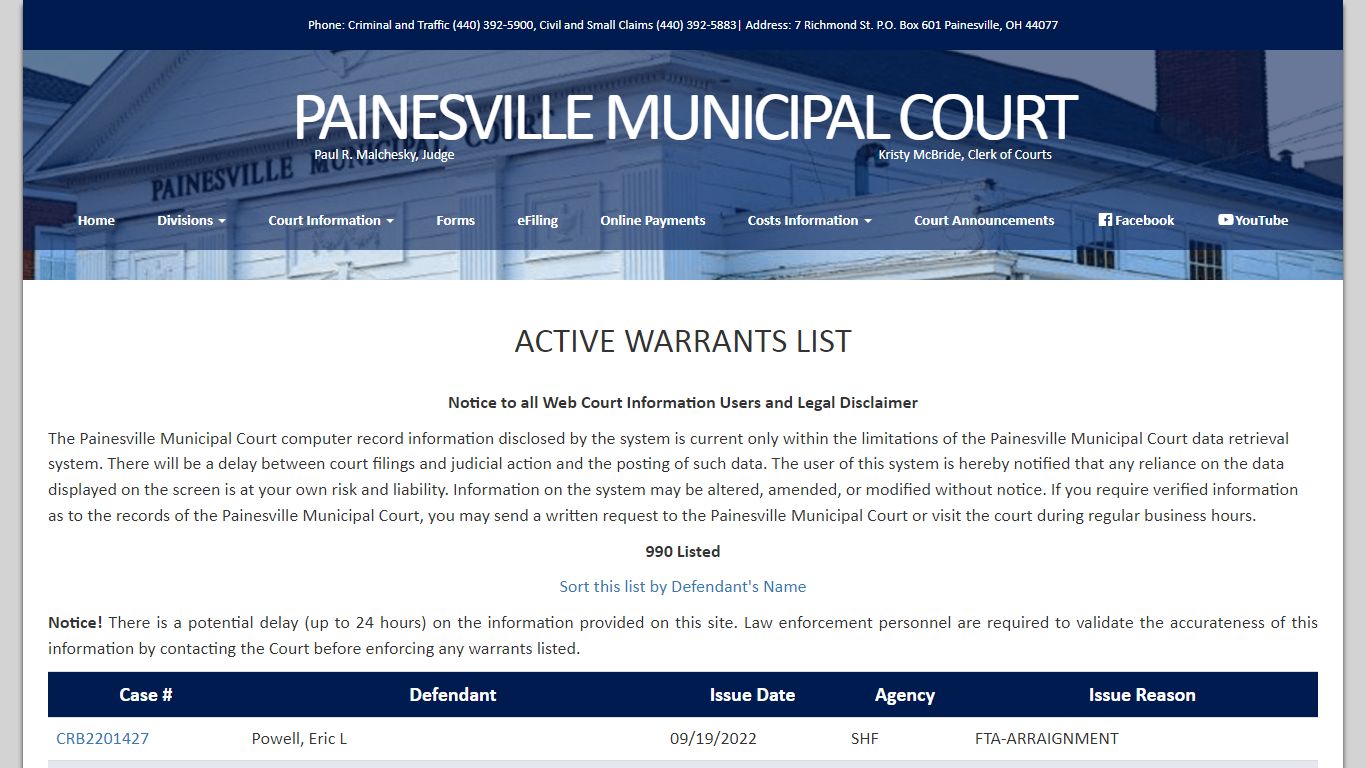 Painesville Municipal Court